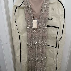 Brand New haute couture hand made gown Vivienna Lorikeet couture. Retails 5k!